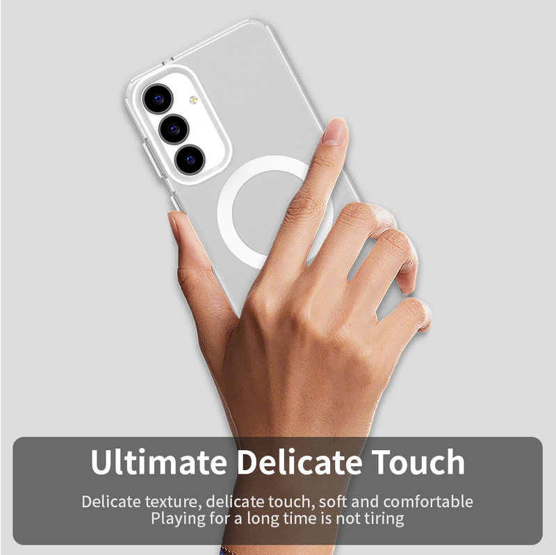 Phone Case for Samsung Galaxy S25 FE, Compatible with Magsafe,Shockproof Magnetic Case Cover