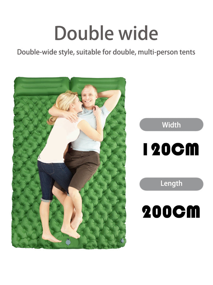 Outdoor Extra Wide Sleeping Pad Mat Ultralight Folding Bed Car Travel Mat