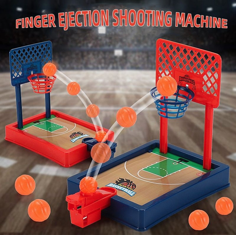 Basketball Game Mini Desktop Tabletop Portable Travel Or Office Game Set