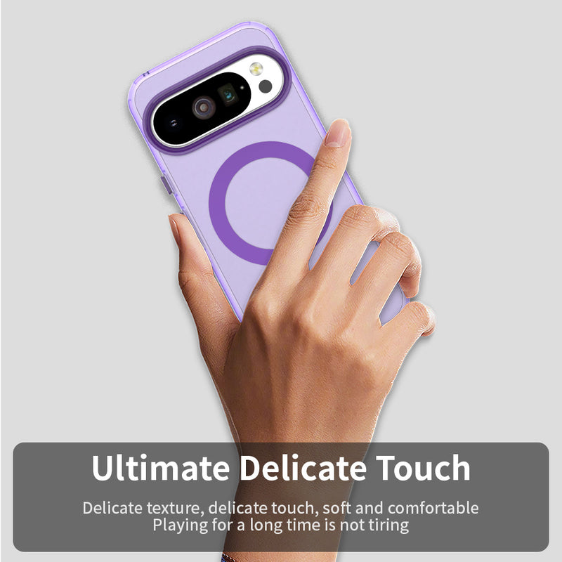 Phone Case for Google Pixel 10 Pro, Compatible with Magsafe,Shockproof Magnetic Case Cover