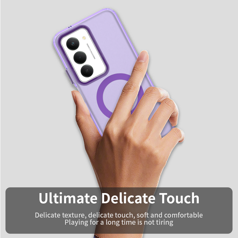 Phone Case for Xiaomi Redmi 15 4G, Compatible with Magsafe, Shockproof Magnetic Case Cover
