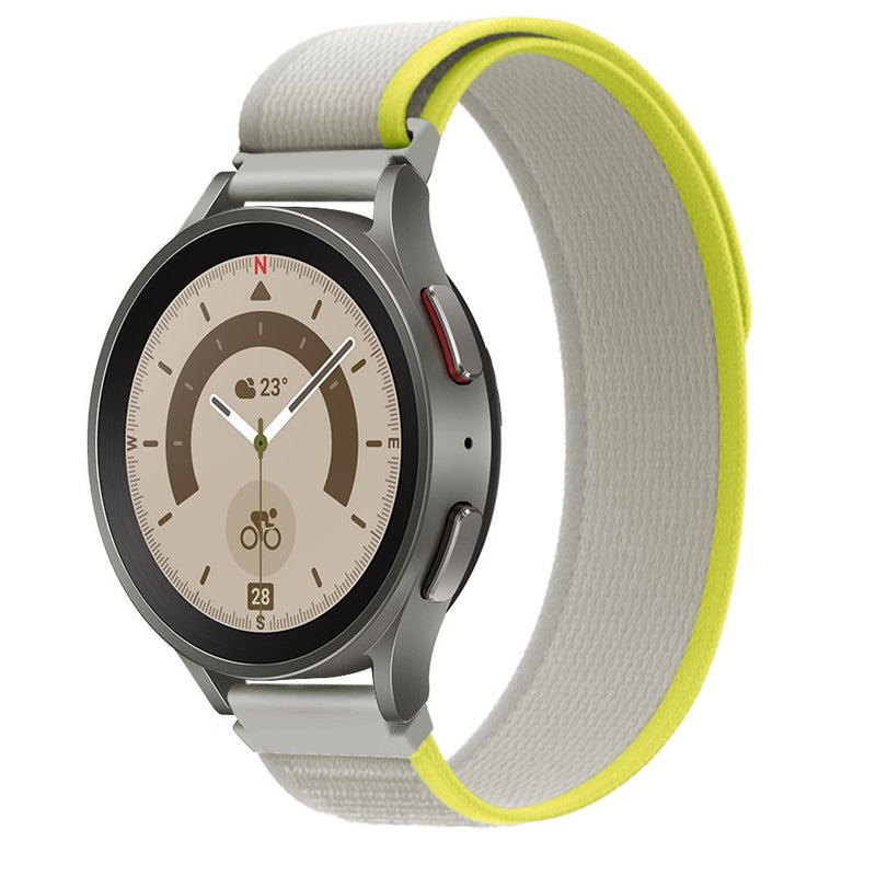 20mm Universal Nylon Loop Watch Strap Compatible with Samsung Watch