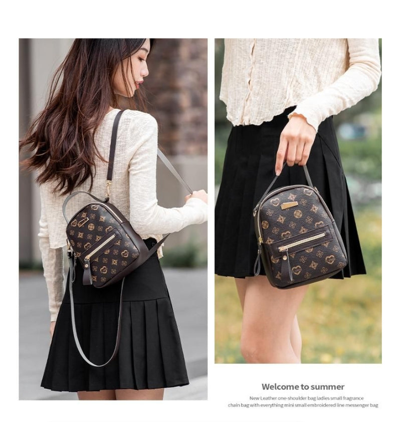 Woman Fashion Mini Backpack - Handbag