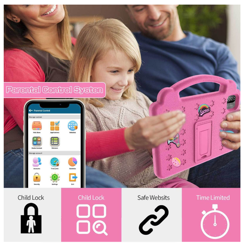 A6 10 inch Kids Tablet Android Parental Control Online Educational