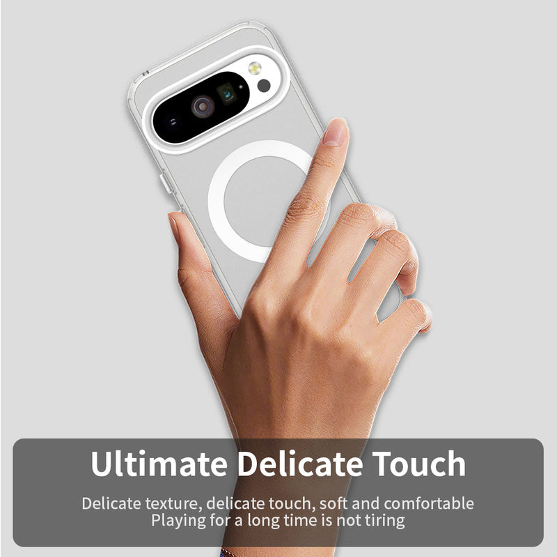 Phone Case for Google Pixel 10, Compatible with Magsafe, Shockproof Magnetic Case Cover