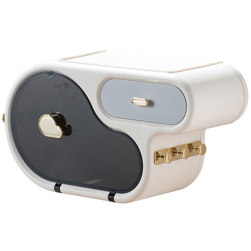 Perforated toilet paper box bathroom