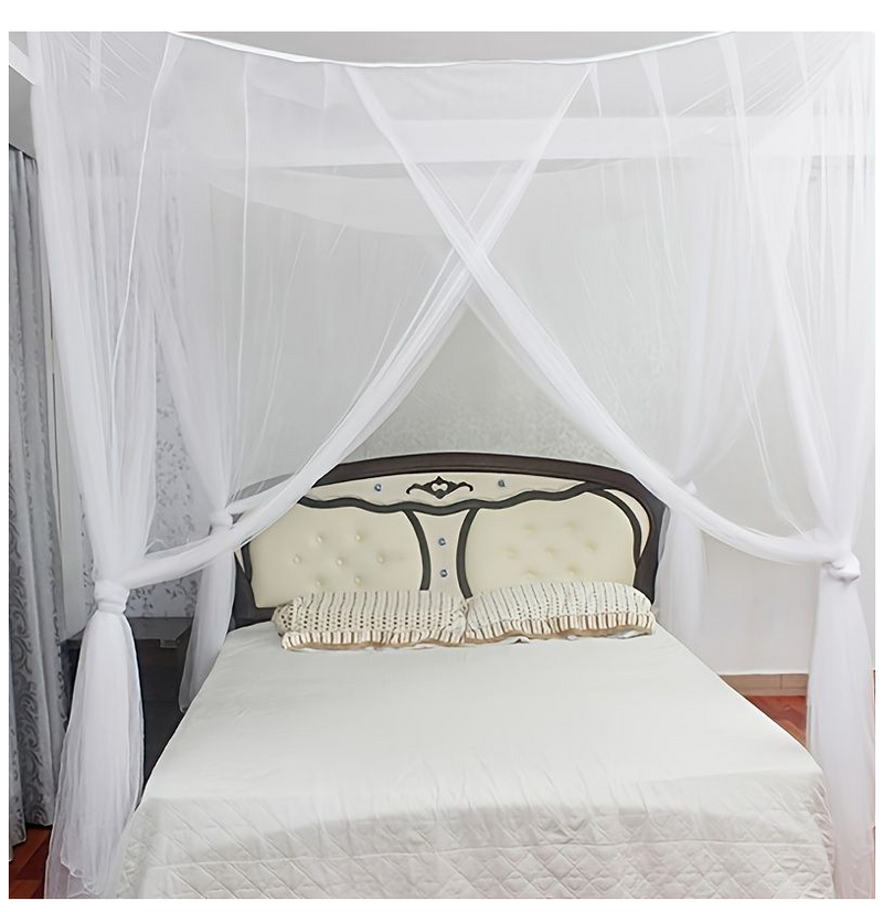 Mosquito Net Floor To Ceiling Bed Curtain Double Opening Mosquito Proof