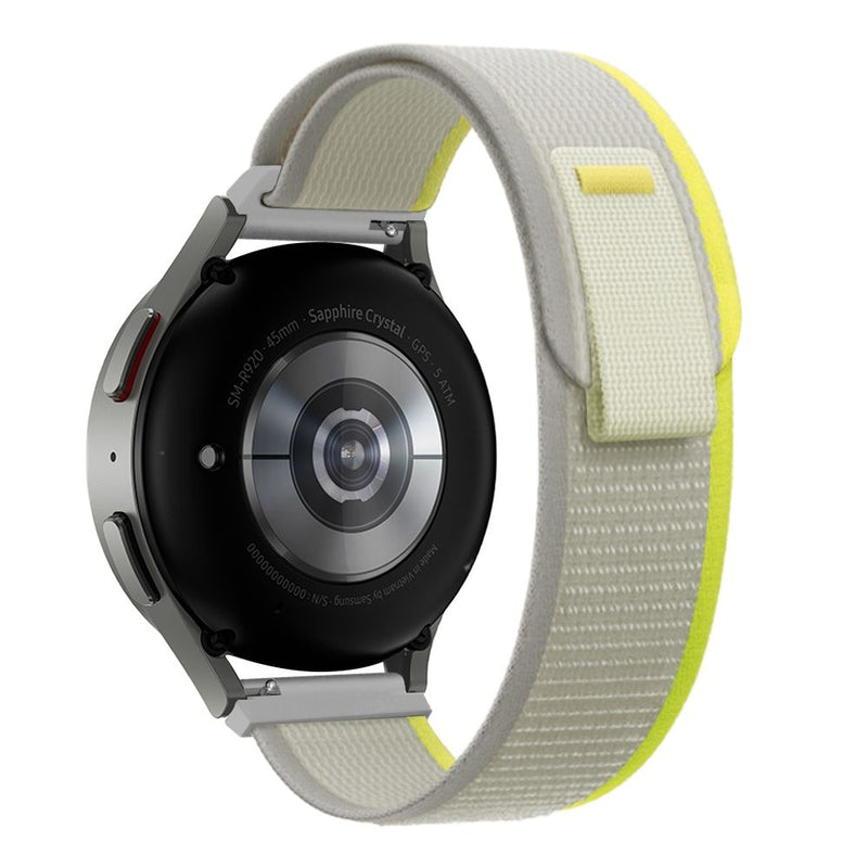 20mm Universal Nylon Loop Watch Strap Compatible with Samsung Watch