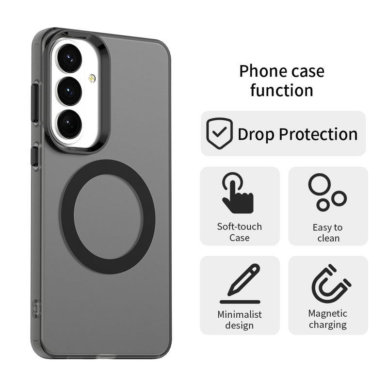 Phone Case for Samsung Galaxy S26, Compatible with Magsafe,Shockproof Magnetic Case Cover