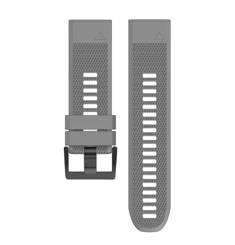 Quick Release Silicone Sports Band Strap for Garmin Fenix 6X/5X/3 26mm
