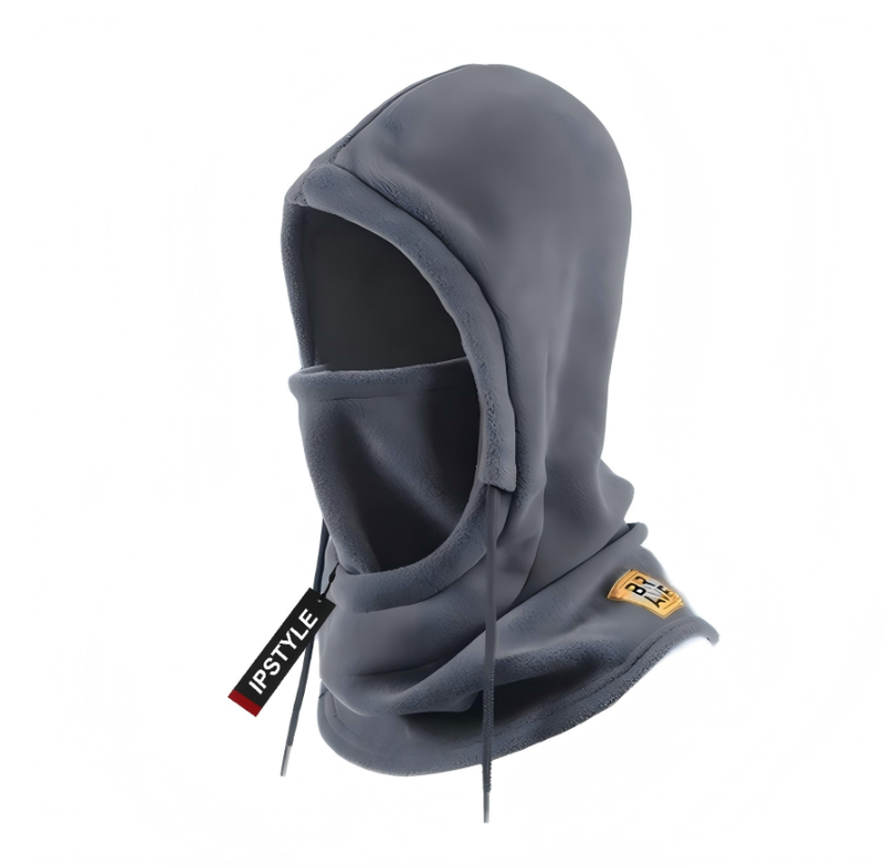 Winter Warm Hooded Hat Windproof Thickened Polar Fleece Ski Cycling Neck
