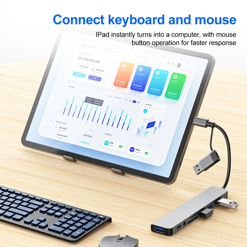 Docking 5Gbps High Speed OTG Adapter Type C to USB 3.0 Hub For Laptop