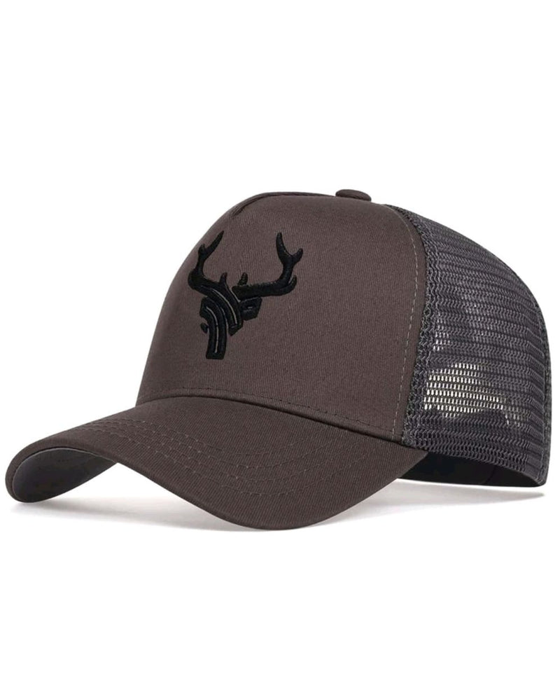Deer Antler Embroidered Sport Cap