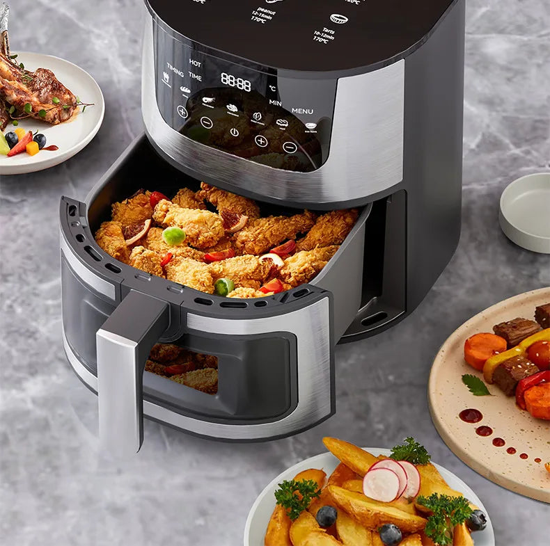 Smart Air Fryer Electric visual window 5L