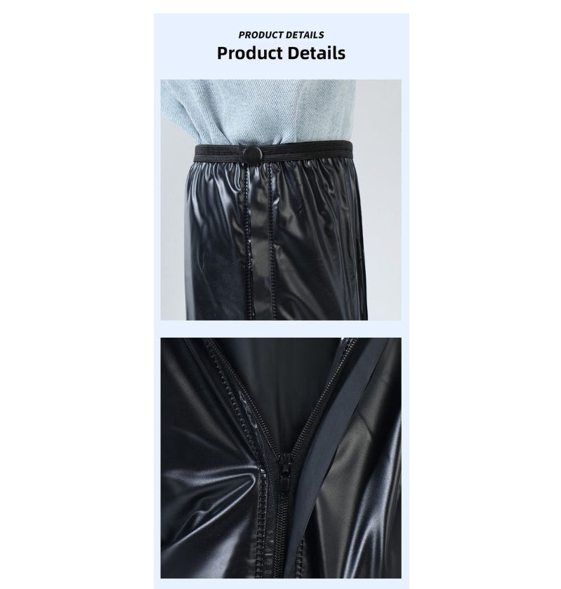 Thickened Waterproof Rain Boot Covers High Tube Anti-slip Wear-resistant