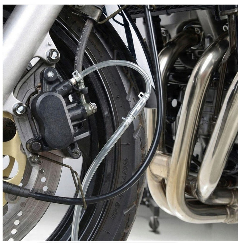 Car Clutch Brake Bleeder Hose Hydraulic Clutch One Way Valve Tube Bleeding
