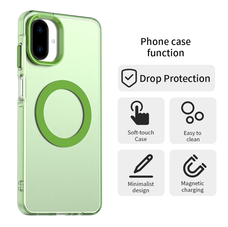 Phone Case for Samsung Galaxy A07 5G, Compatible with Magsafe,Shockproof Magnetic Case Cover