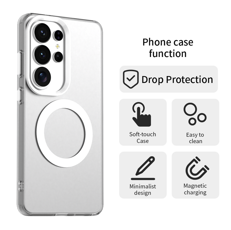 Phone Case for Samsung Galaxy S26 Ultra, Compatible with Magsafe,Shockproof Magnetic Case Cover