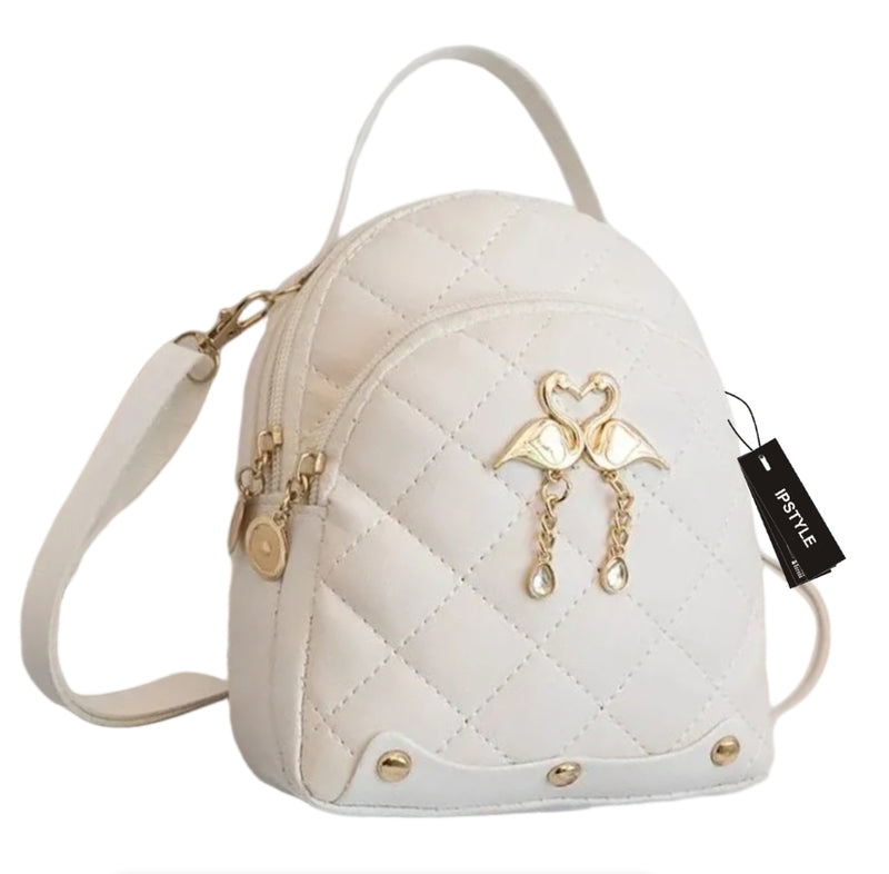 Woman Fashion Backpack Mini Ins Female Handbag Leisure Phone Packs - IPSTYLE