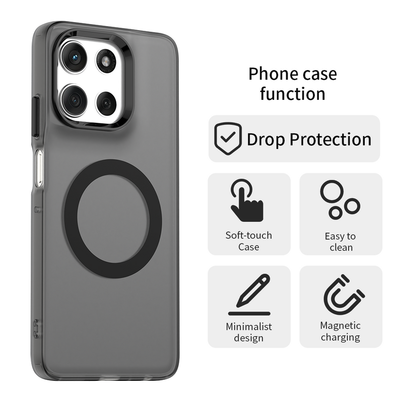 Phone Case for Motorola Moto G56, Compatible with Magsafe,Shockproof Magnetic Case Cover