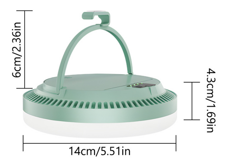 LED Camping Light Magnet&Hook Strong Light Portable Flashlights Tent Lamp