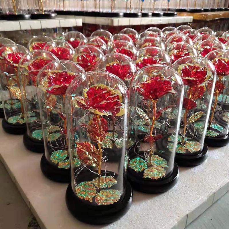 Birthday Gifts for Mother's Day Colourful Artificial Flower Rose