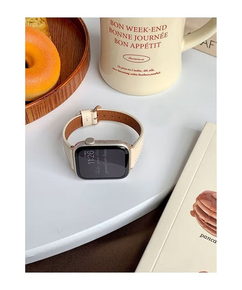 Leather Watch Band Compatible with Apple Watch Band 38/40/41mm