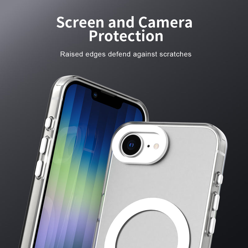 Phone Case for iPhone 16e/se4, Compatible with Magsafe,Shockproof Magnetic Case Cover