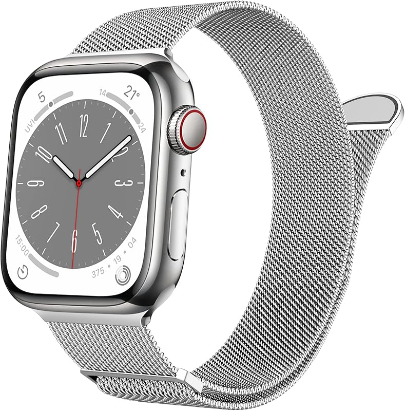 Stainless Steel Band Compatible with Apple Watch 38/40/41/42/44/45/46/49mm