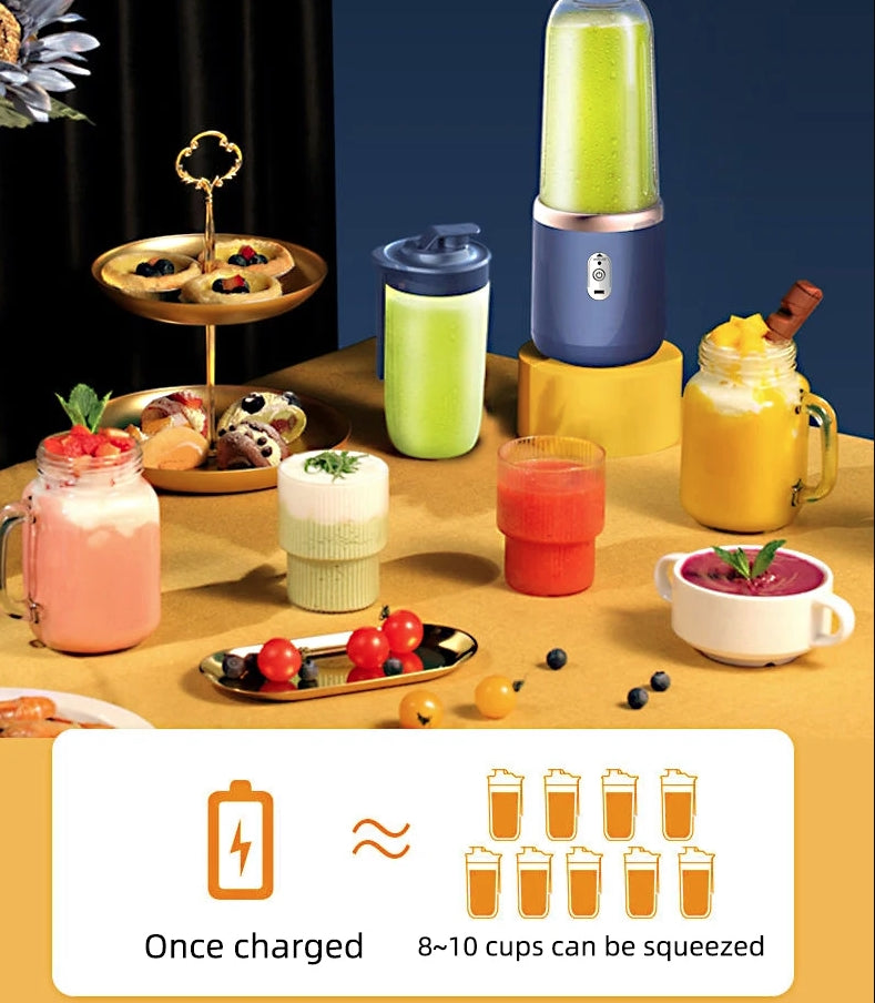 Multi-Function Juice Maker Portable Rechargeable Small Juice Cup