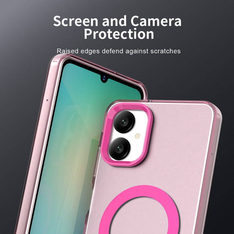 Phone Case for Samsung Galaxy A06 5G, Compatible with Magsafe,Shockproof Magnetic Case Cover