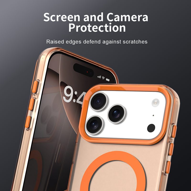 Phone Case for iPhone 17 Pro Max, Compatible with Magsafe, Shockproof Magnetic Case Cover