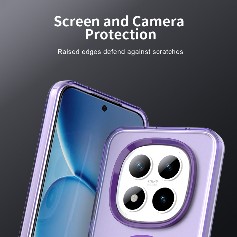 Phone Case for Xiaomi Redmi Note 15 Pro+/Plus 5G (6.83" inch), Compatible with Magsafe,Shockproof Magnetic Case Cover
