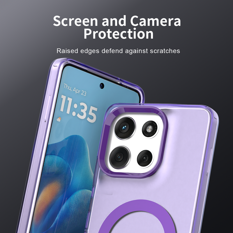 Phone Case for Motorola Moto G86, Compatible with Magsafe,Shockproof Magnetic Case Cover