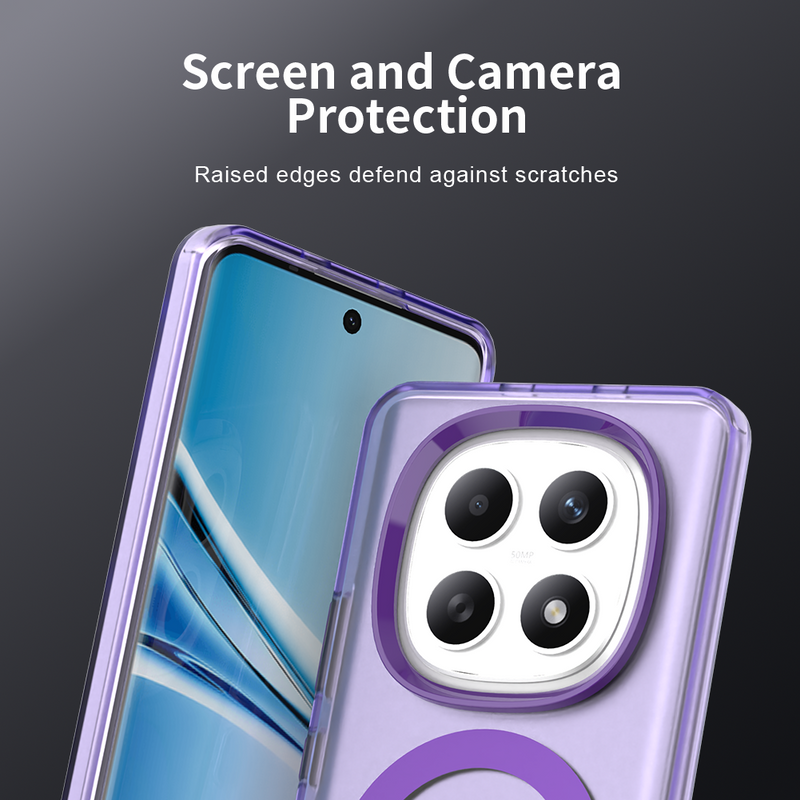 Phone Case for Xiaomi Redmi Note 15, Compatible with Magsafe,Shockproof Magnetic Case Cover
