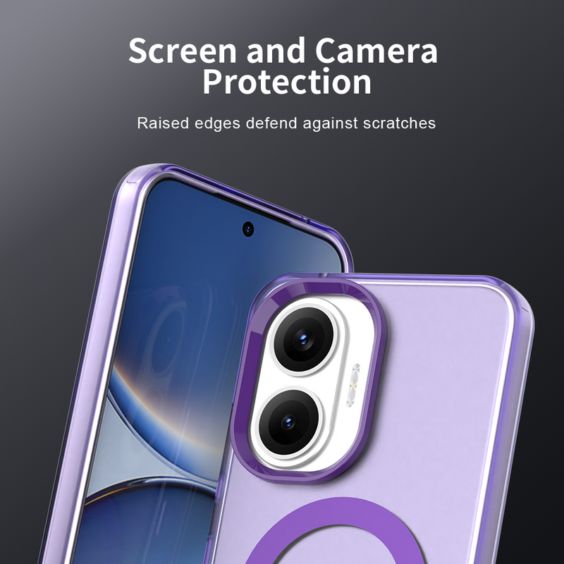 Phone Case for Xiaomi Poco F7, Compatible with Magsafe,Shockproof Magnetic Case Cover