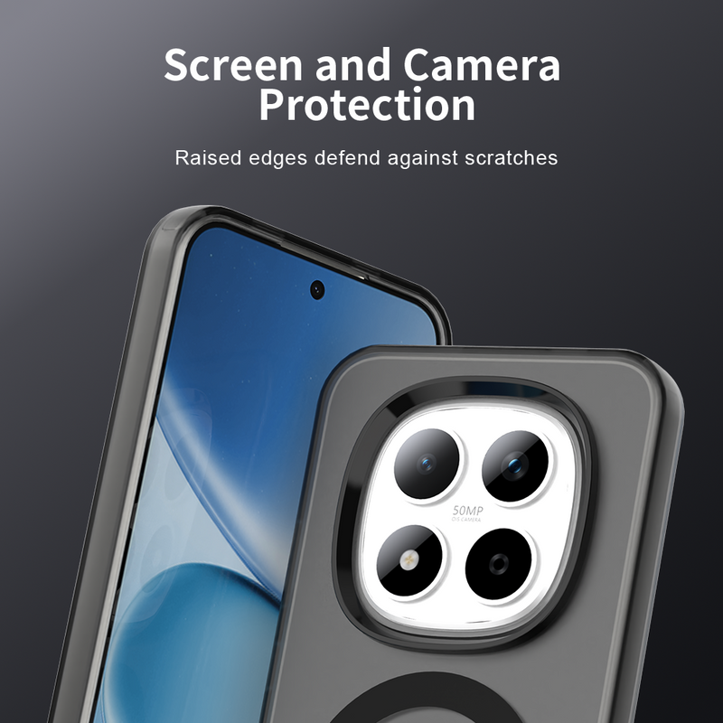 Phone Case for Xiaomi Redmi Note 15 Pro 5G (6.83" inch), Compatible with Magsafe, Shockproof Magnetic Case Cover