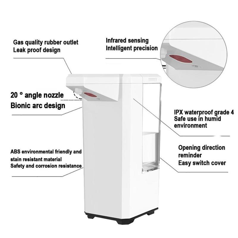 Automatic Soap Dispensing Pump Infrared Sensation Stainless Steel