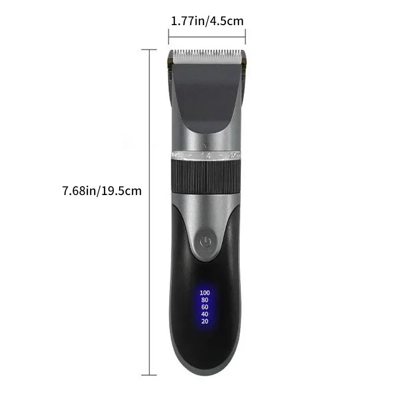 Hair Clipper Barber Beard Trimmer Ceramic Blade Hair Cutting