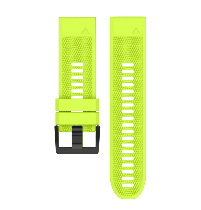 Quick Release Silicone Sports Band Strap for Garmin Fenix 6X/5X/3 26mm