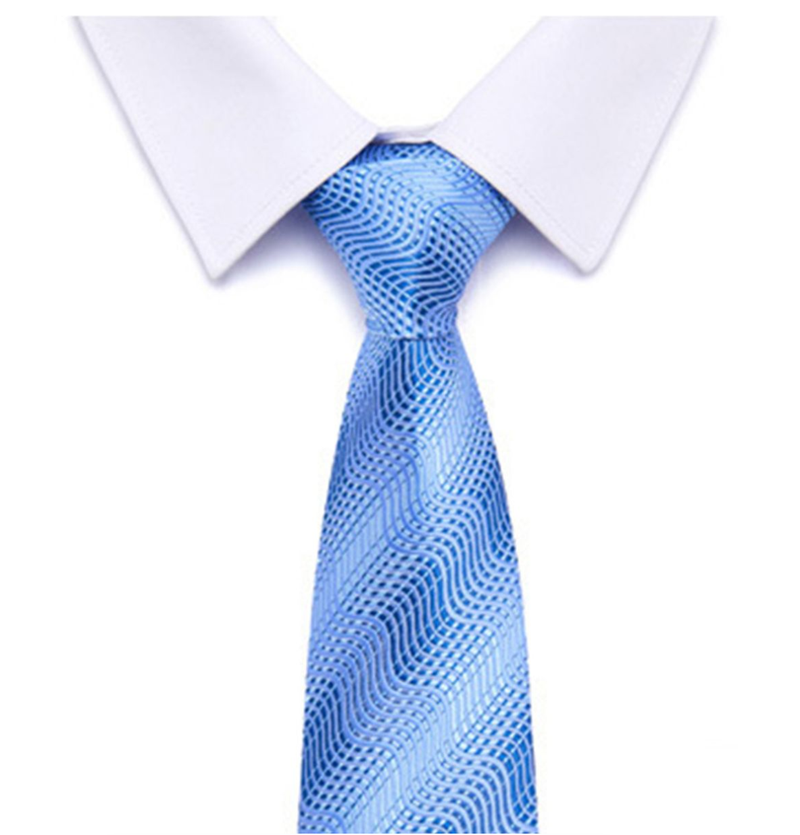 Man's Necktie Box Cravate Handkerchief Pocket Squares Cufflink Set
