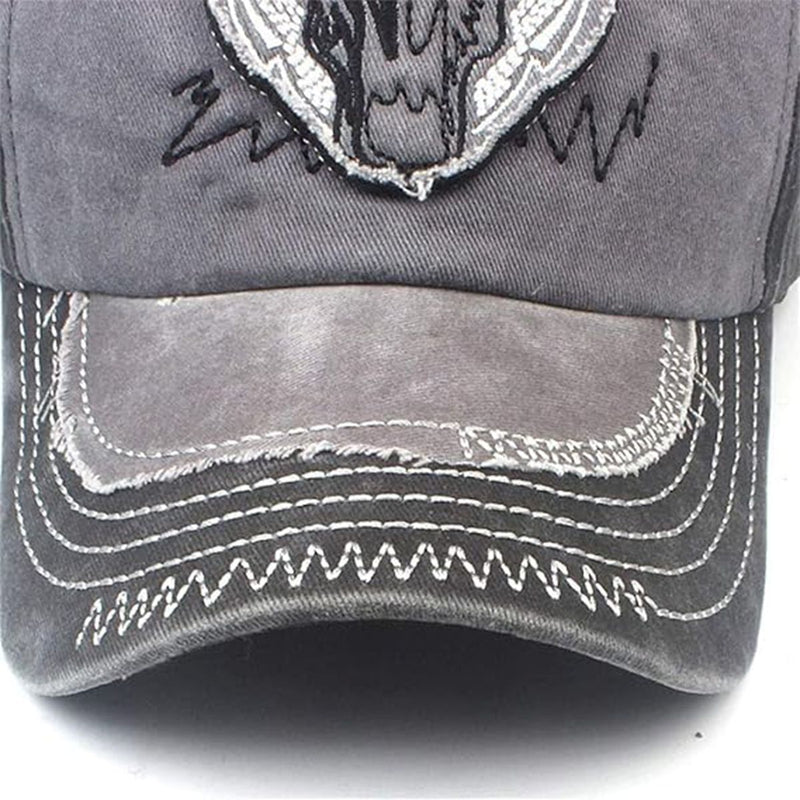 Vintage retro Cotton Snapback Baseball Cap Adjustable Unisex Sport Cap