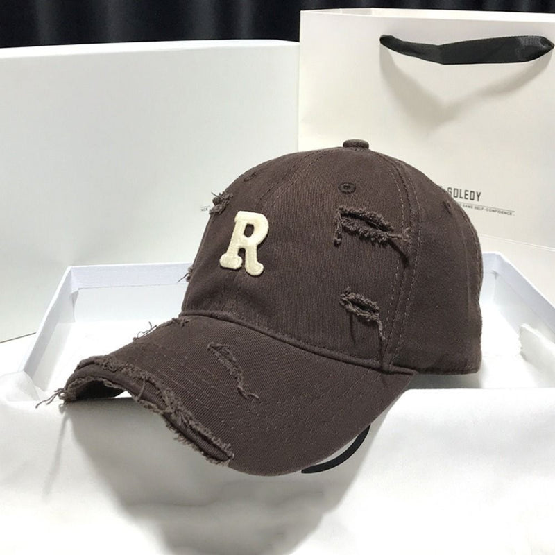 Cotton Baseball Cap Duck Tongue Cap Anti-UV Head Circlet Cap Riding Running