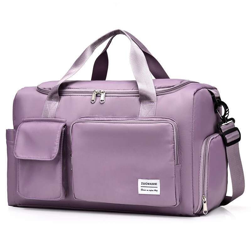 Large Travel Bag Capacity Duffle With Shoe Compartment Sports Fiess Bags