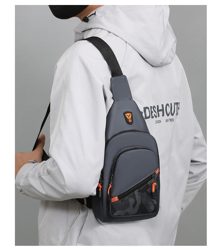 Men's Chest Bag Portable Casual Shoulder Bag Trendy UniqueCross body Bag