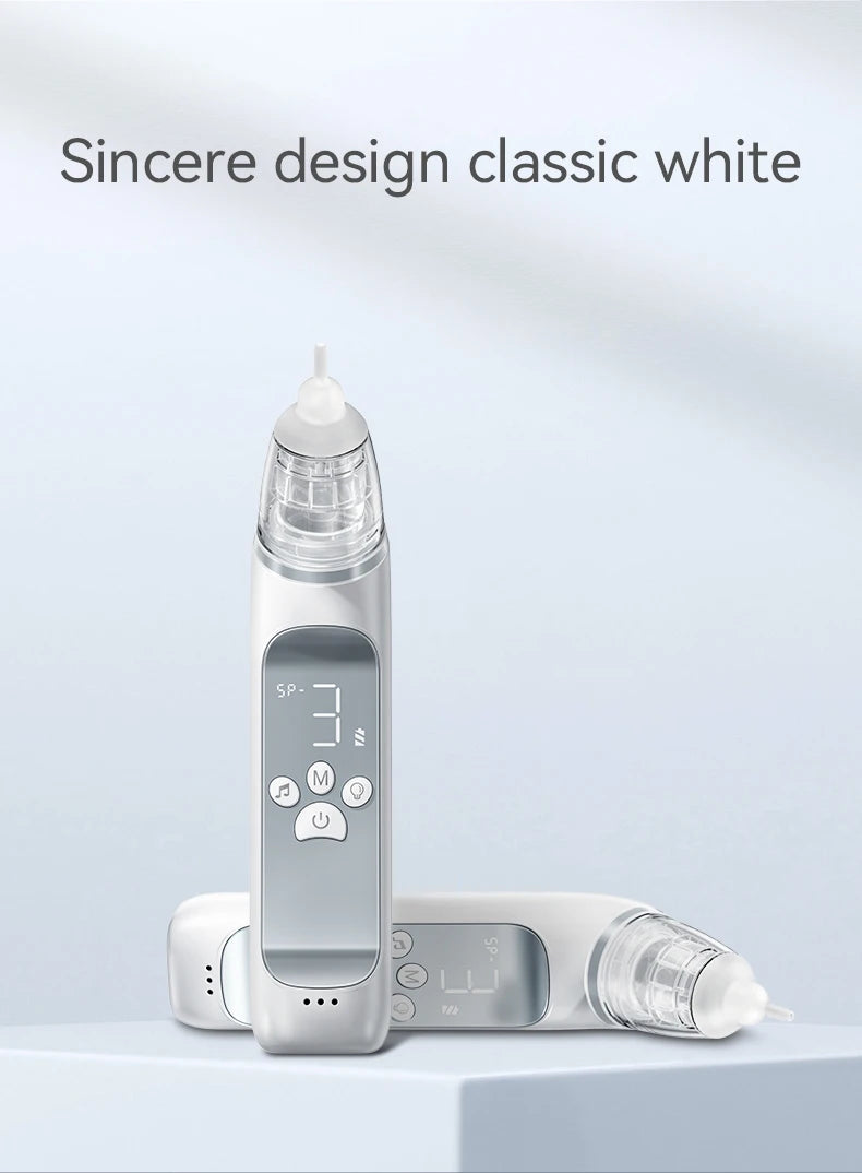 Electric Baby Nasal Aspirator with Music for Efficient Mucus Removal