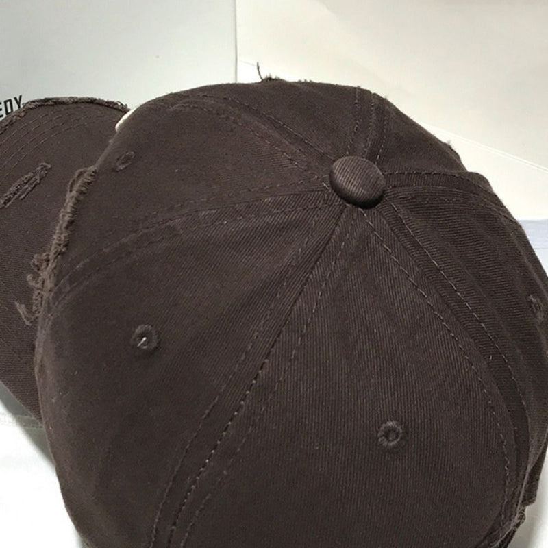 Cotton Baseball Cap Duck Tongue Cap Anti-UV Head Circlet Cap Riding Running