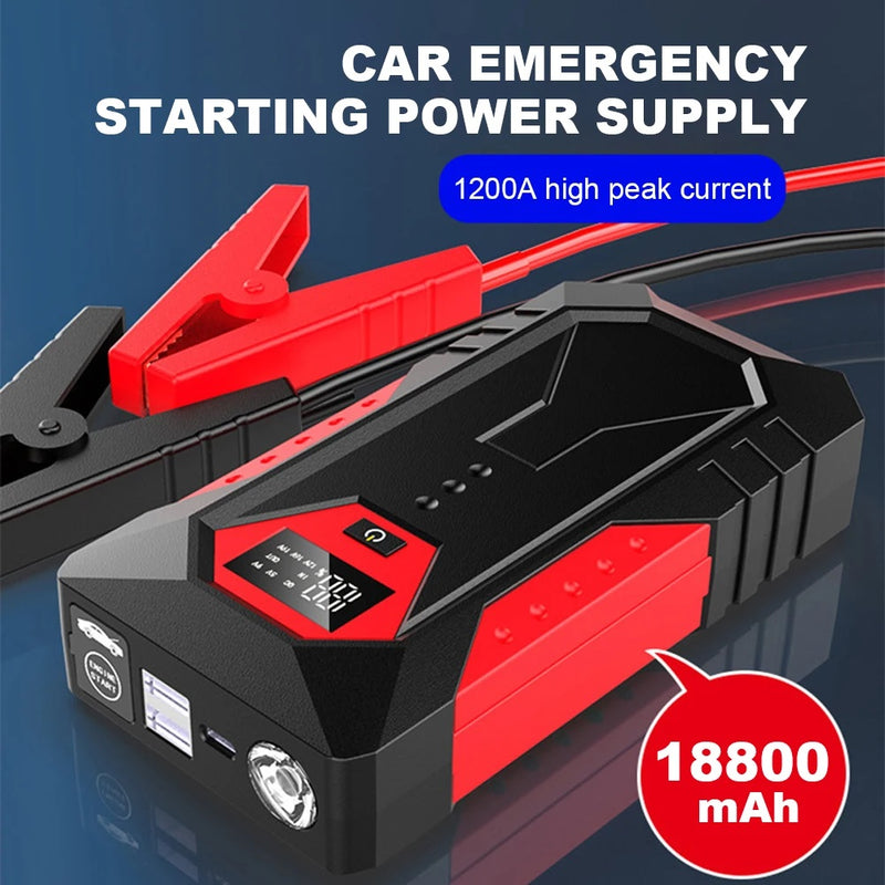 Car Jump Starter 18000mAh Power Bank Petrol Diesel Car Battery Charger Starting