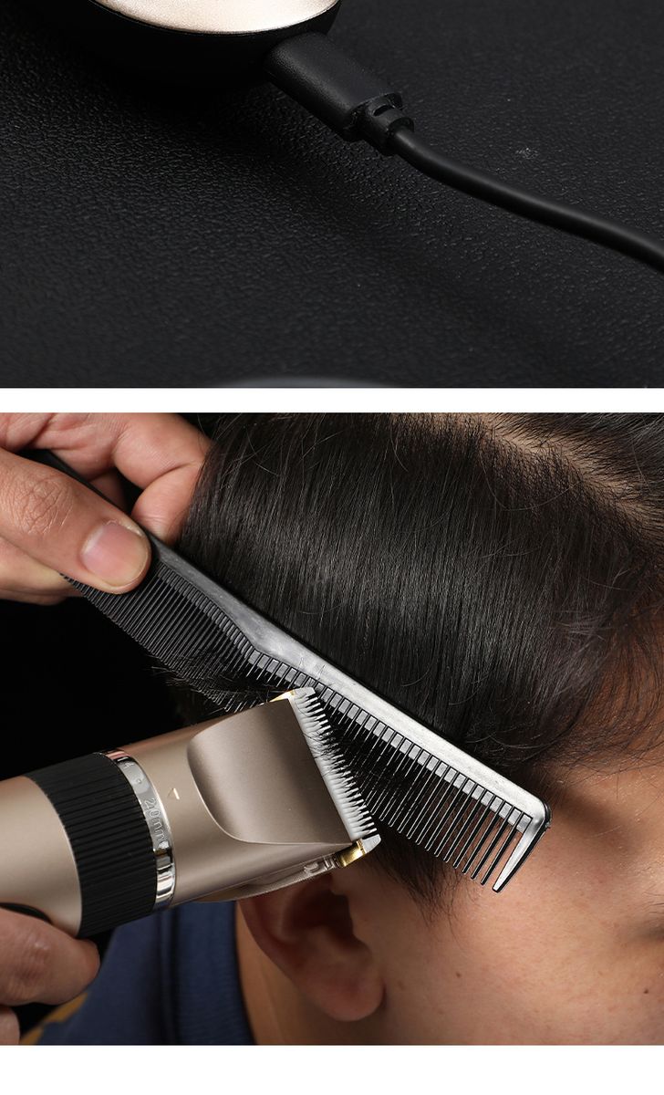 Hair Clipper Barber Beard Trimmer Ceramic Blade Hair Cutting