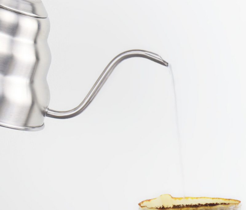 Coffee maker with stainless steel thermometer 1L